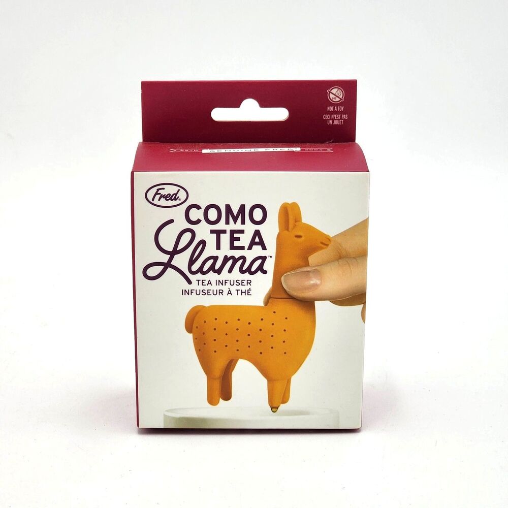 Fred Como Tea Llama Silicone Tea Infuser Loose Leaf Tea Infuser BPA-free NEW